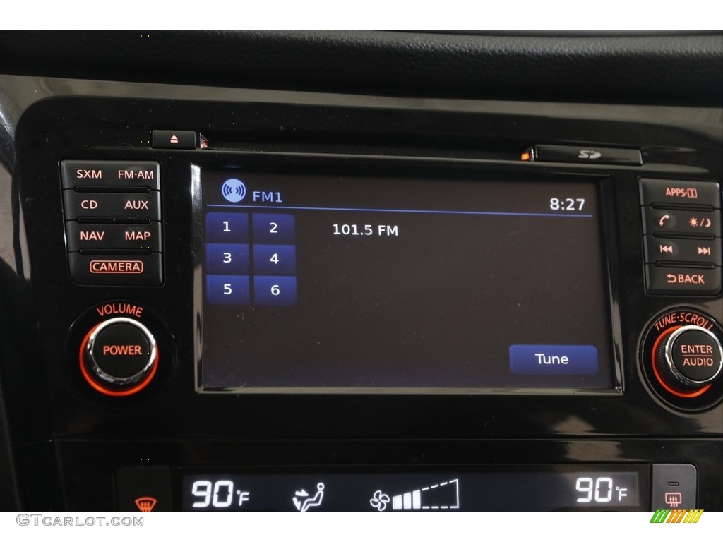 2016 Rogue SV AWD - Arctic Blue Metallic / Charcoal photo #10