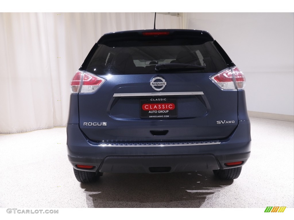 2016 Rogue SV AWD - Arctic Blue Metallic / Charcoal photo #18