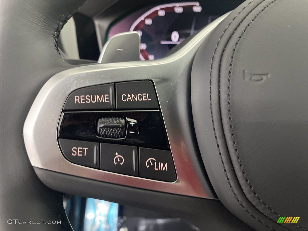 2022 BMW 4 Series 430i Coupe Black Steering Wheel Photo #143125868