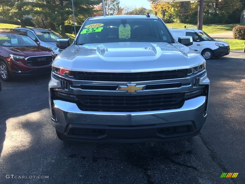 2019 Silverado 1500 LT Crew Cab 4WD - Silver Ice Metallic / Jet Black photo #3