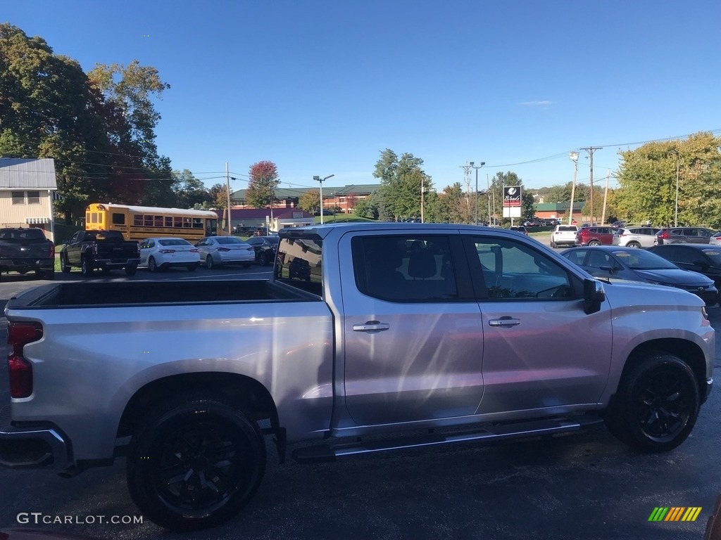 2019 Silverado 1500 LT Crew Cab 4WD - Silver Ice Metallic / Jet Black photo #5