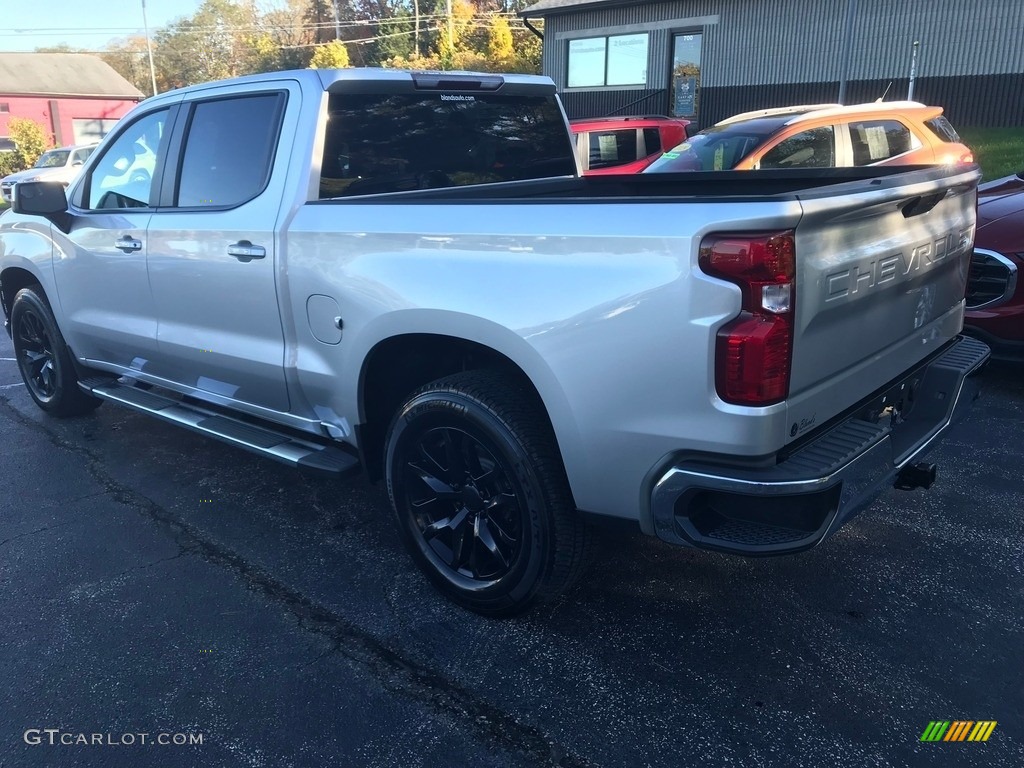 2019 Silverado 1500 LT Crew Cab 4WD - Silver Ice Metallic / Jet Black photo #9