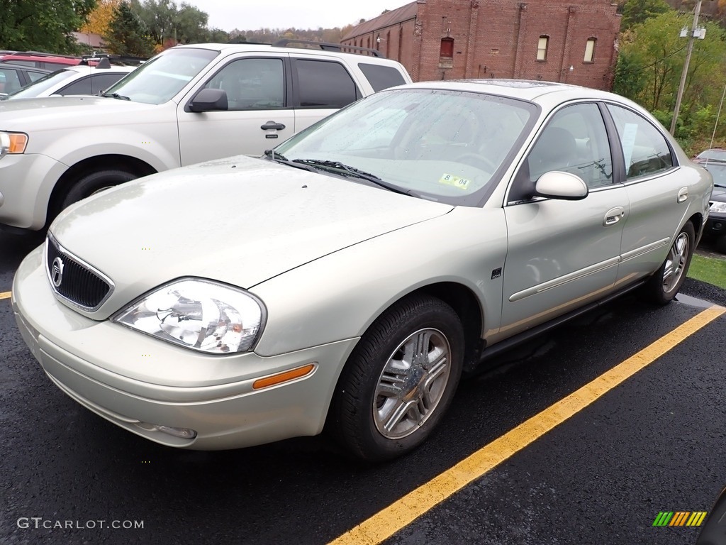 2003 Sable LS Premium Sedan - Gold Ash Metallic / Medium Parchment photo #1