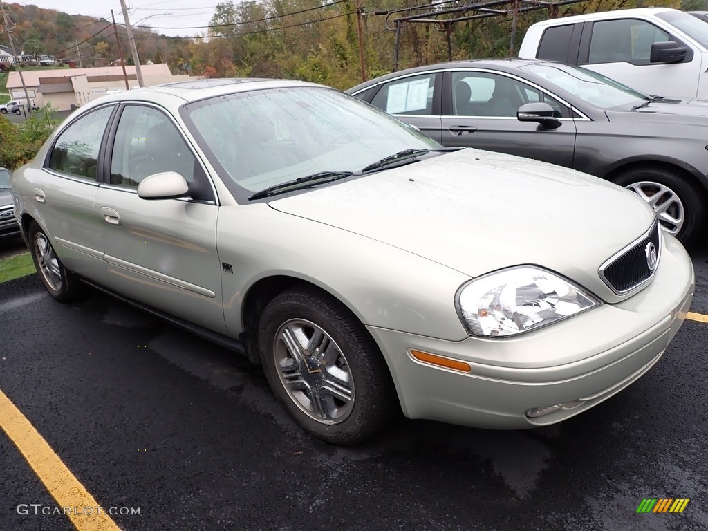 2003 Sable LS Premium Sedan - Gold Ash Metallic / Medium Parchment photo #4