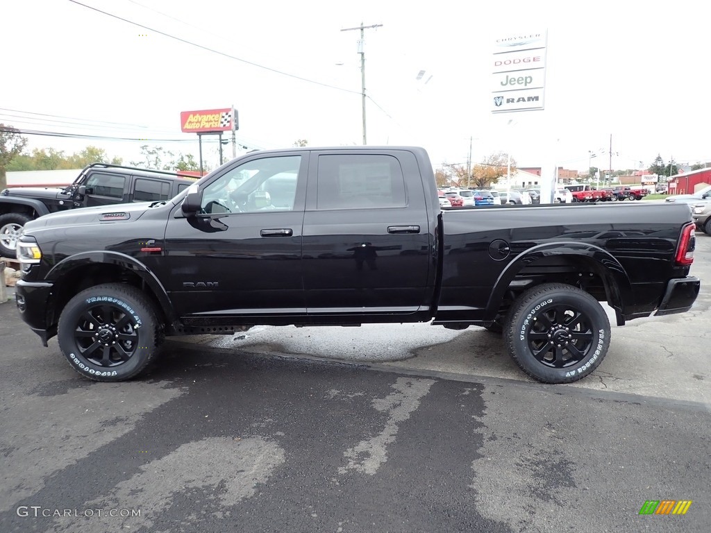 Diamond Black Crystal Pearl 2022 Ram 2500 Laramie Crew Cab 4x4 Exterior Photo #143127840