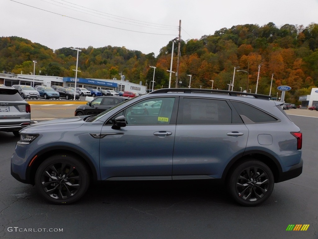 2022 Sorento X-Line EX AWD - Everlasting Silver / Black photo #6