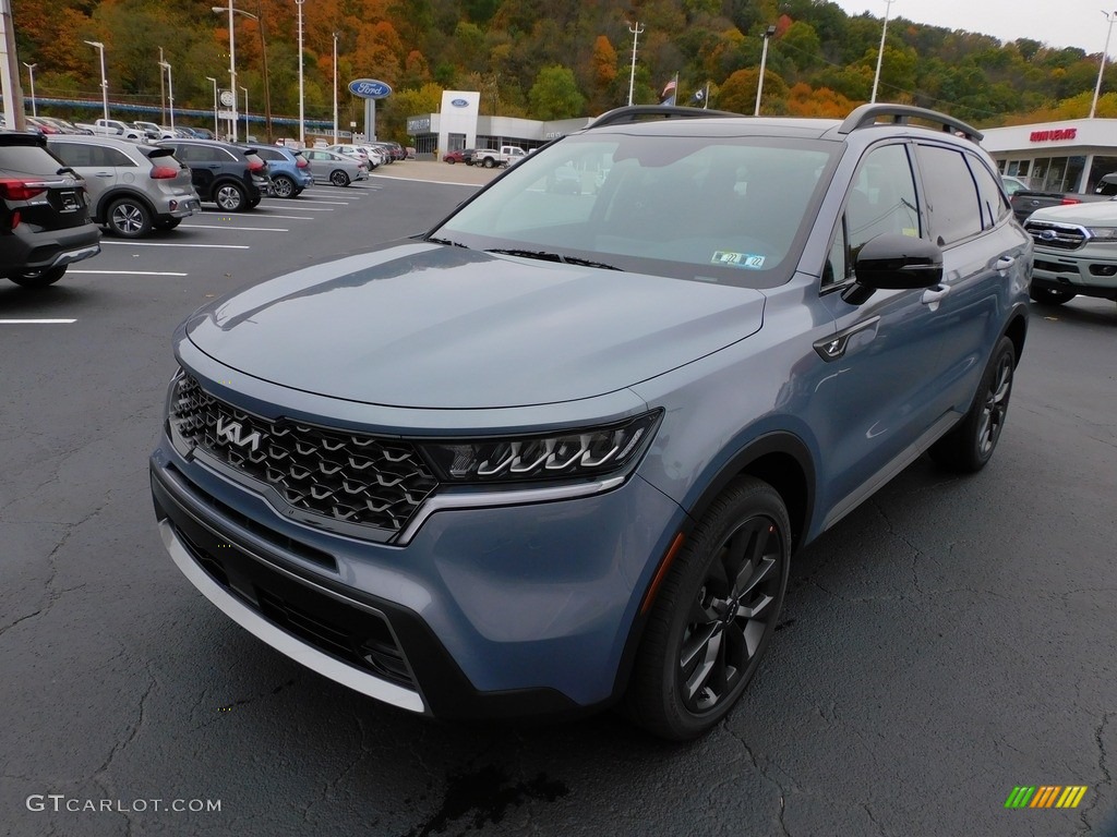 2022 Sorento X-Line EX AWD - Everlasting Silver / Black photo #7
