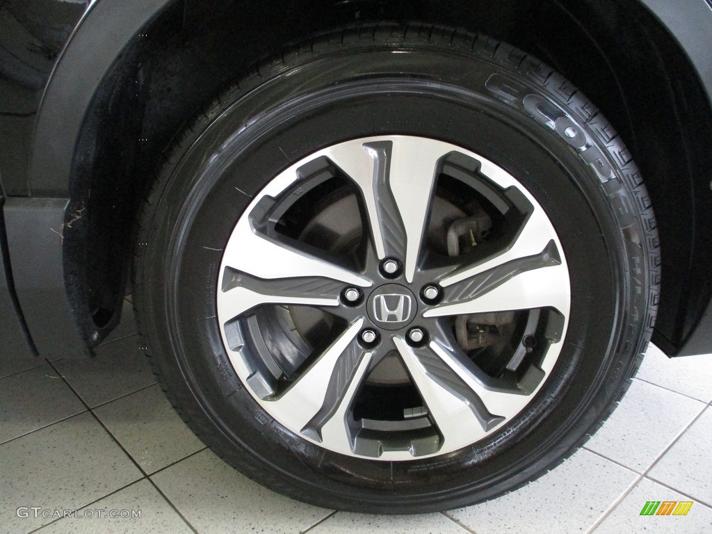 2018 CR-V LX AWD - Crystal Black Pearl / Black photo #5