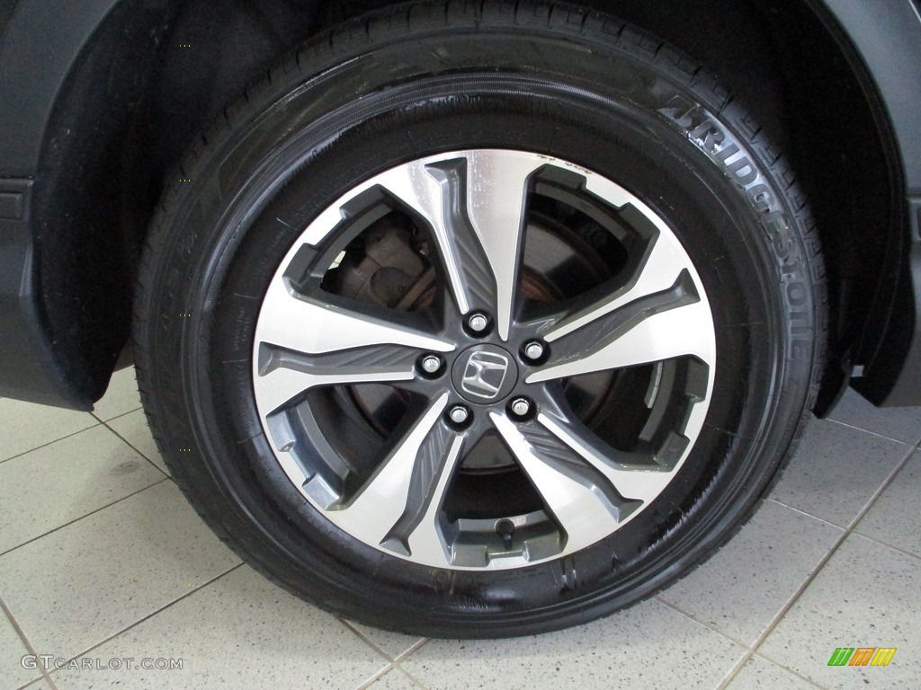 2018 CR-V LX AWD - Crystal Black Pearl / Black photo #6