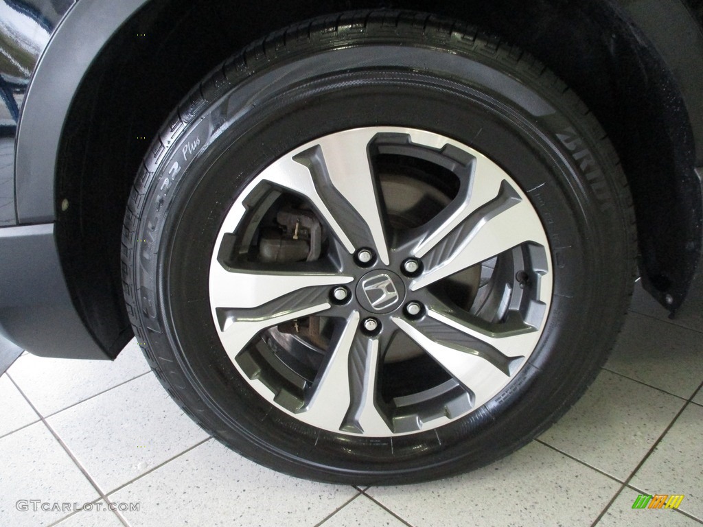 2018 CR-V LX AWD - Crystal Black Pearl / Black photo #12