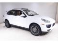 2017 White Porsche Cayenne Platinum Edition  photo #1