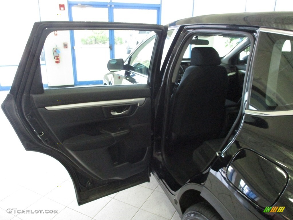 2018 CR-V LX AWD - Crystal Black Pearl / Black photo #23