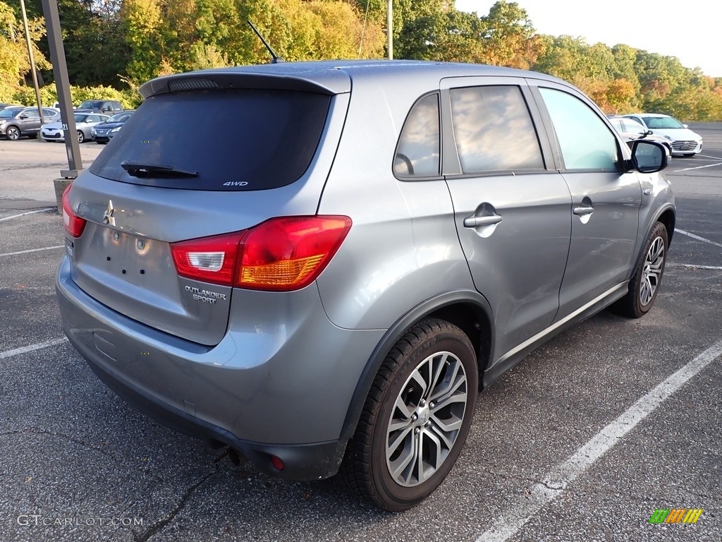 Mercury Gray Metallic 2016 Mitsubishi Outlander Sport ES AWC Exterior Photo #143129334