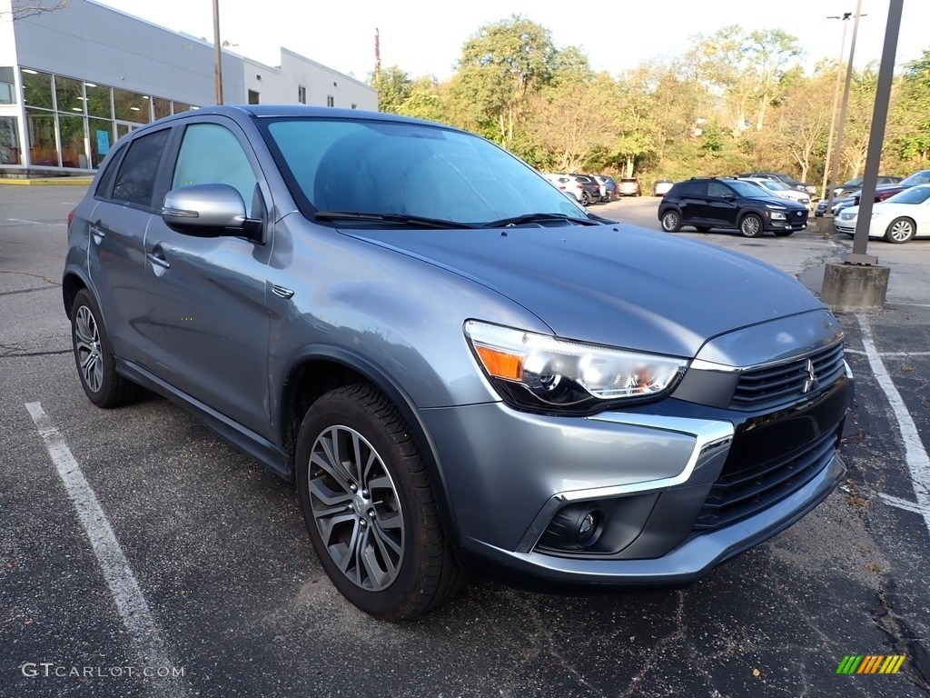 Mercury Gray Metallic 2016 Mitsubishi Outlander Sport ES AWC Exterior Photo #143129361