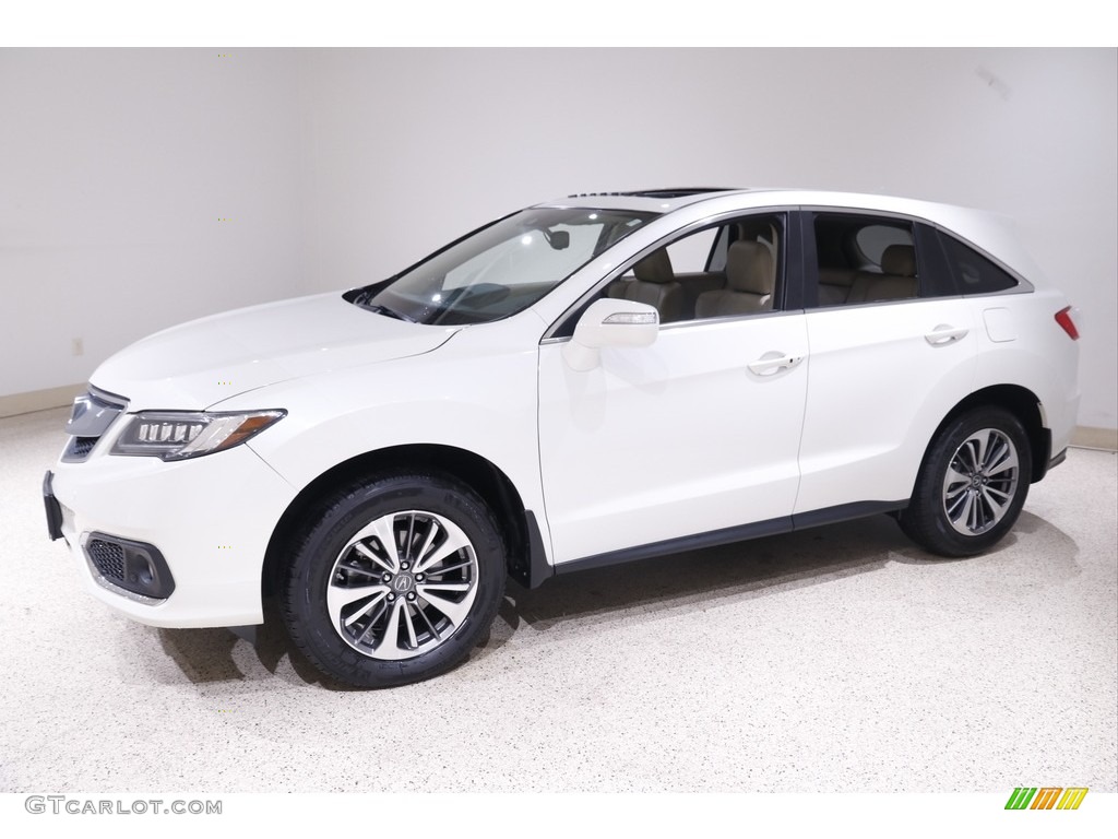2016 RDX Advance AWD - White Diamond Pearl / Parchment photo #3