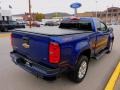 Laser Blue 2016 Chevrolet Colorado LT Extended Cab 4x4 Exterior