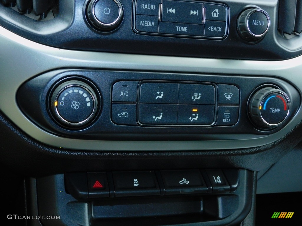2016 Chevrolet Colorado LT Extended Cab 4x4 Controls Photo #143130363