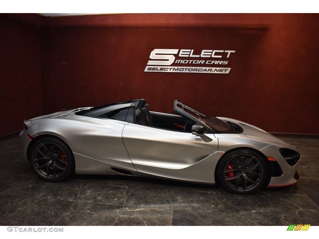 Supernova Silver Metallic 2020 McLaren 720S Spider Exterior Photo #143130927