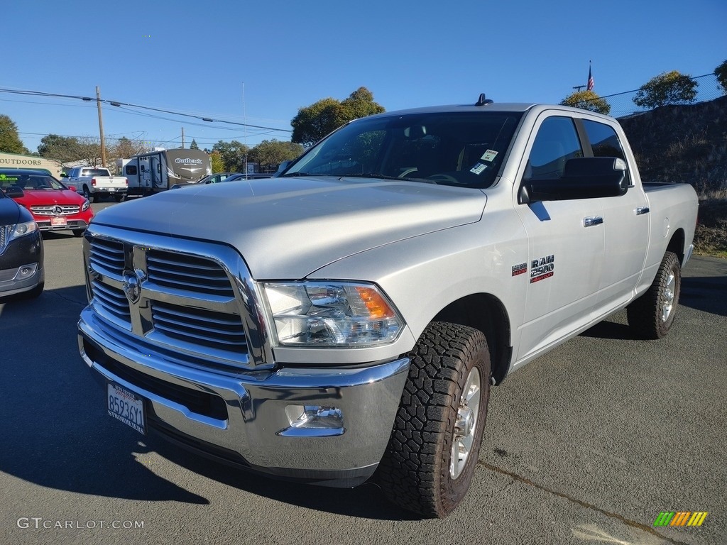 Bright Silver Metallic 2015 Ram 2500 Big Horn Crew Cab 4x4 Exterior Photo #143130978