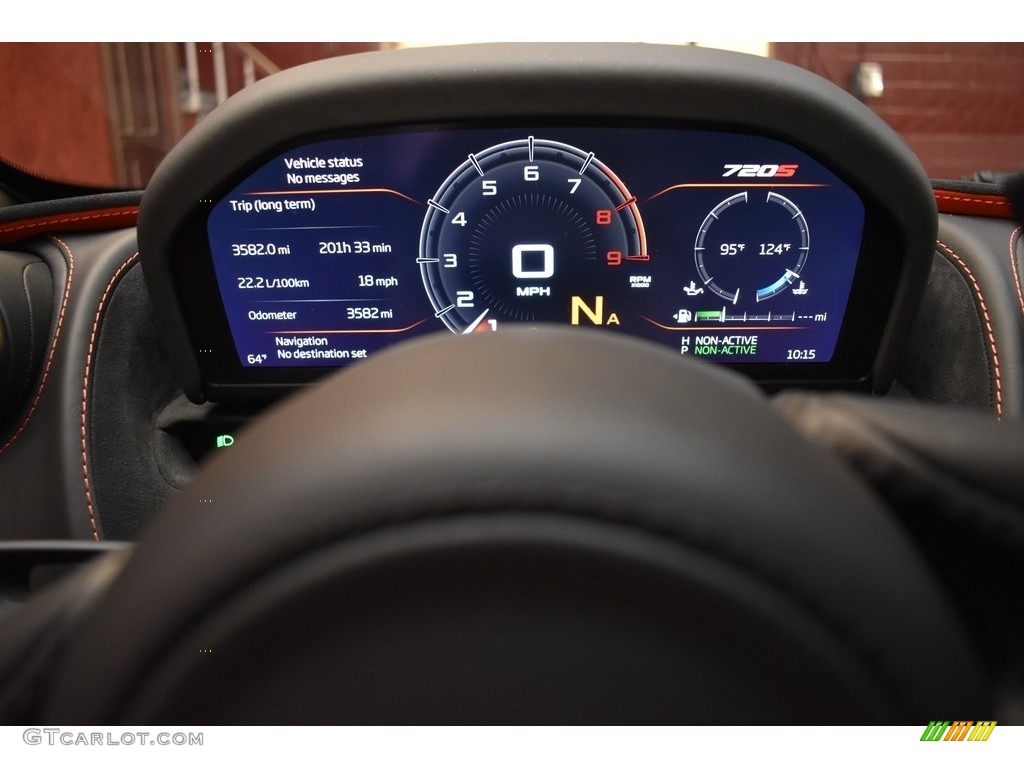 2020 McLaren 720S Spider Gauges Photos