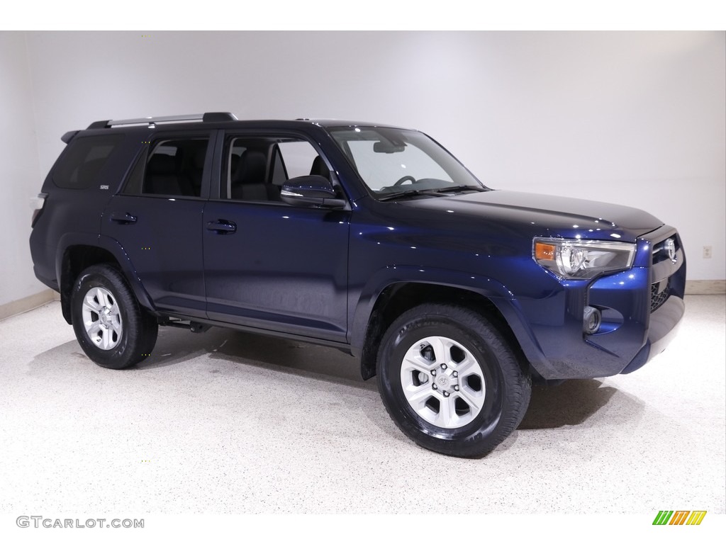 Nautical Blue Metallic 2021 Toyota 4Runner SR5 Premium 4x4 Exterior Photo #143131167