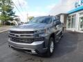 2021 Satin Steel Metallic Chevrolet Silverado 1500 RST Crew Cab 4x4  photo #2