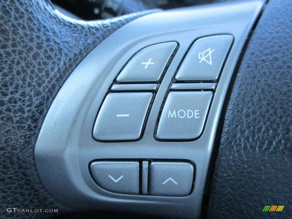 2010 Forester 2.5 X Premium - Obsidian Black Pearl / Black photo #16