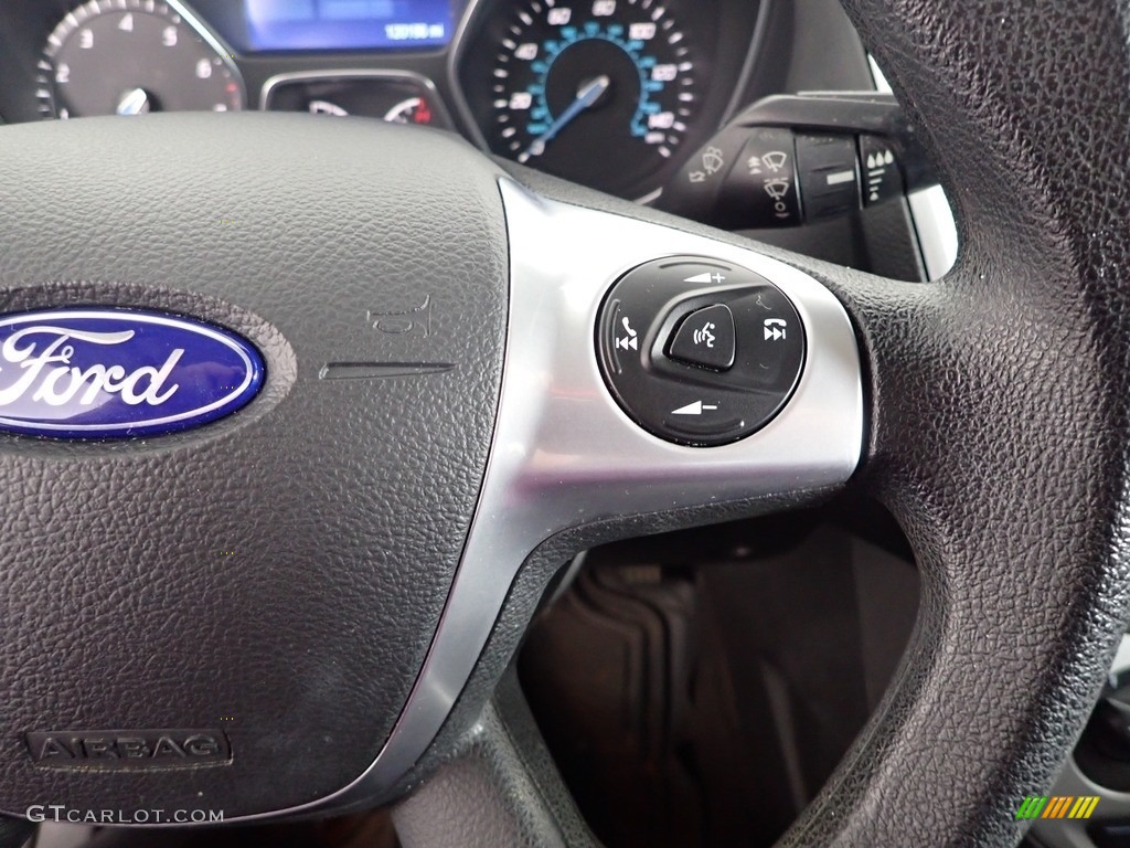 2014 Focus SE Sedan - Oxford White / Charcoal Black photo #20