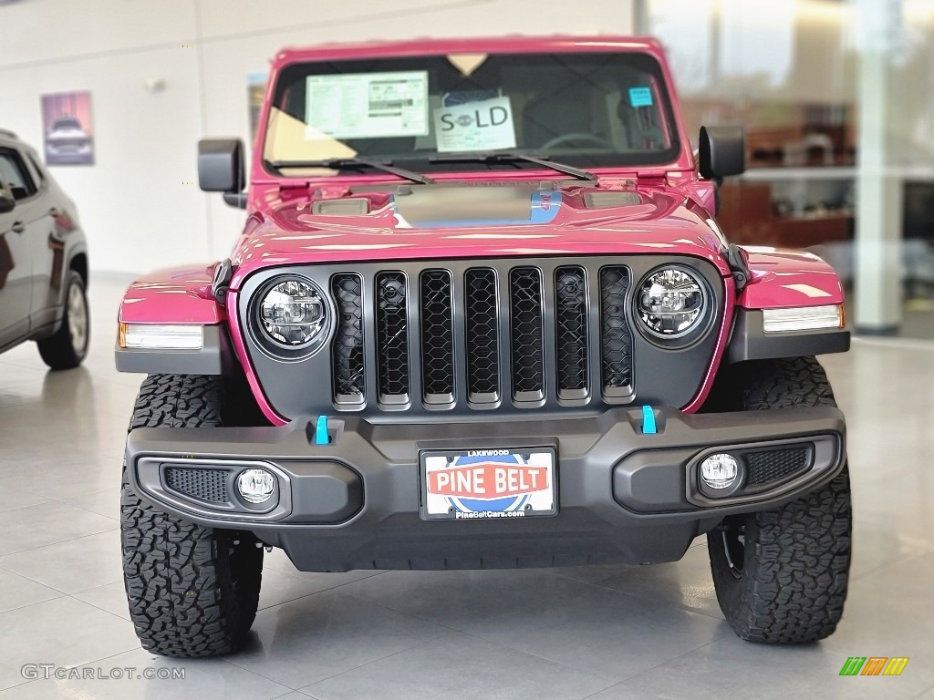 2021 Wrangler Unlimited Rubicon 4xe Hybrid - Limited Edition Tuscadero Pearl / Black photo #2