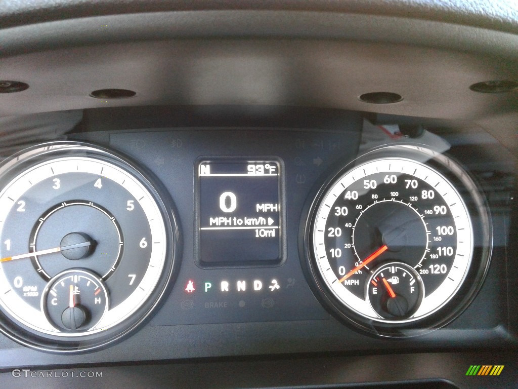 2021 Ram 1500 Classic Crew Cab Gauges Photo #143132133