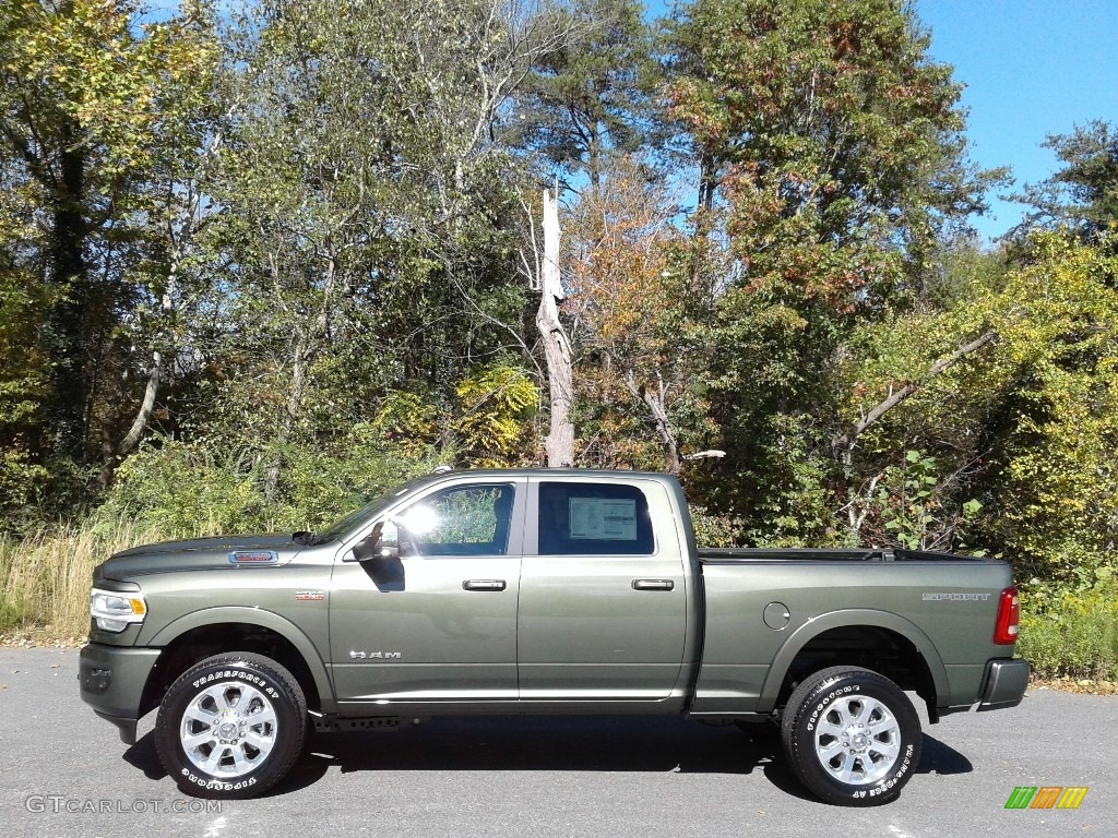 Olive Green Pearl 2022 Ram 2500 Laramie Crew Cab 4x4 Exterior Photo #143132283