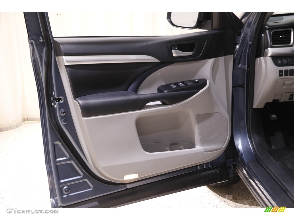 2018 Highlander XLE - Shoreline Blue Pearl / Ash photo #4