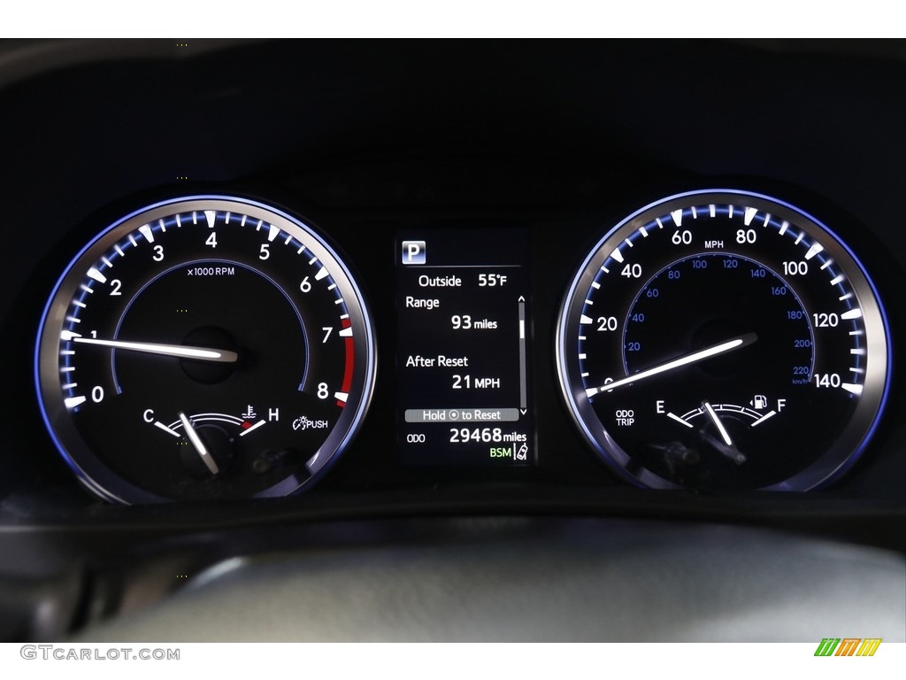2018 Highlander XLE - Shoreline Blue Pearl / Ash photo #8