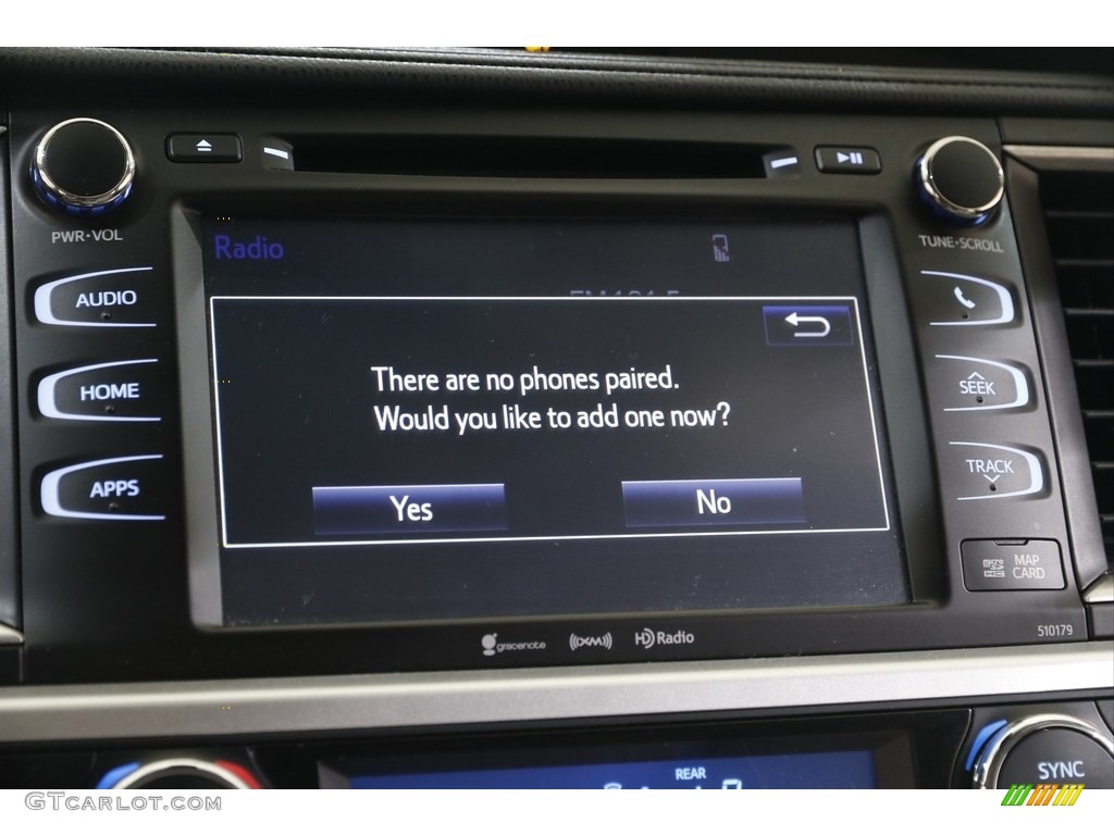 2018 Highlander XLE - Shoreline Blue Pearl / Ash photo #11