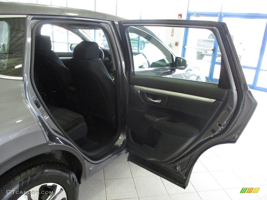2018 CR-V LX AWD - Modern Steel Metallic / Black photo #19