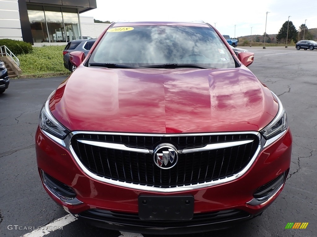 2018 Enclave Essence AWD - Red Quartz Tintcoat / Dark Galvanized photo #3