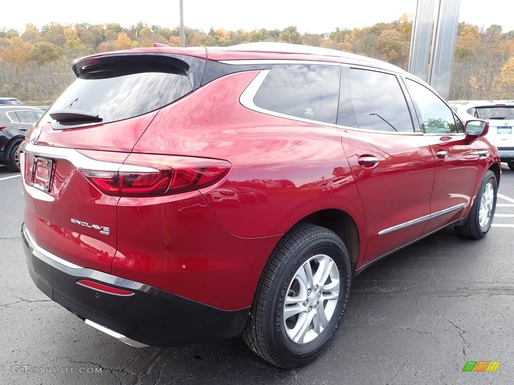 2018 Enclave Essence AWD - Red Quartz Tintcoat / Dark Galvanized photo #9