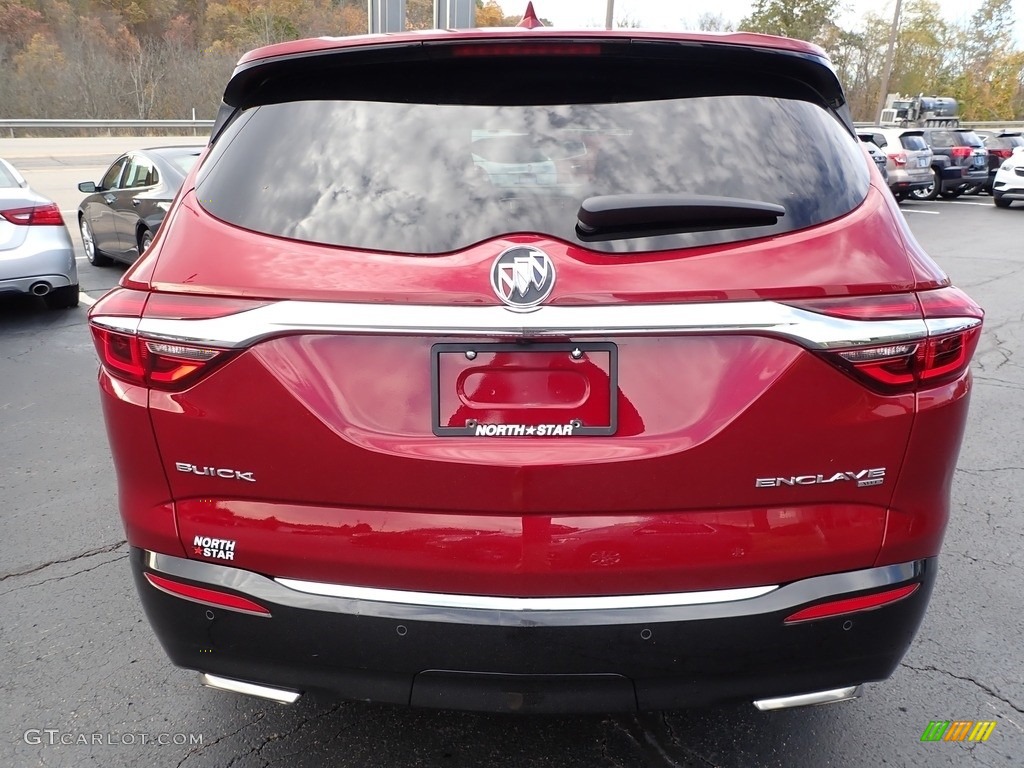 2018 Enclave Essence AWD - Red Quartz Tintcoat / Dark Galvanized photo #10