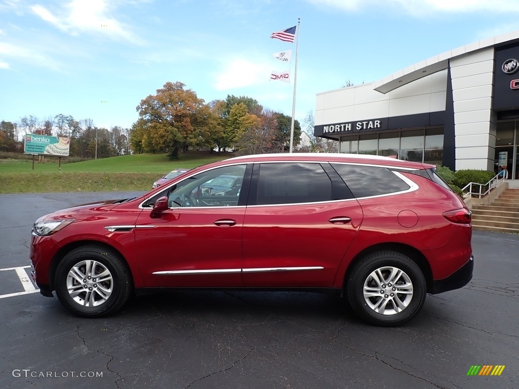 2018 Enclave Essence AWD - Red Quartz Tintcoat / Dark Galvanized photo #13