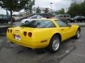 1995 Competition Yellow Chevrolet Corvette Coupe  photo #11