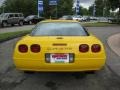 1995 Competition Yellow Chevrolet Corvette Coupe  photo #12