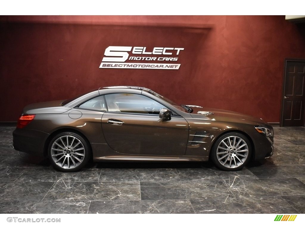 2019 SL 550 Roadster - Dolomite Brown Metallic / Ginger Beige/Espresso Brown photo #4