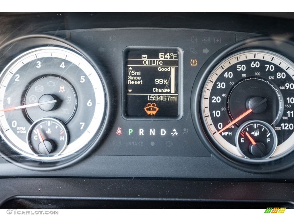 2013 Ram 2500 Tradesman Regular Cab 4x4 Gauges Photo #143136216