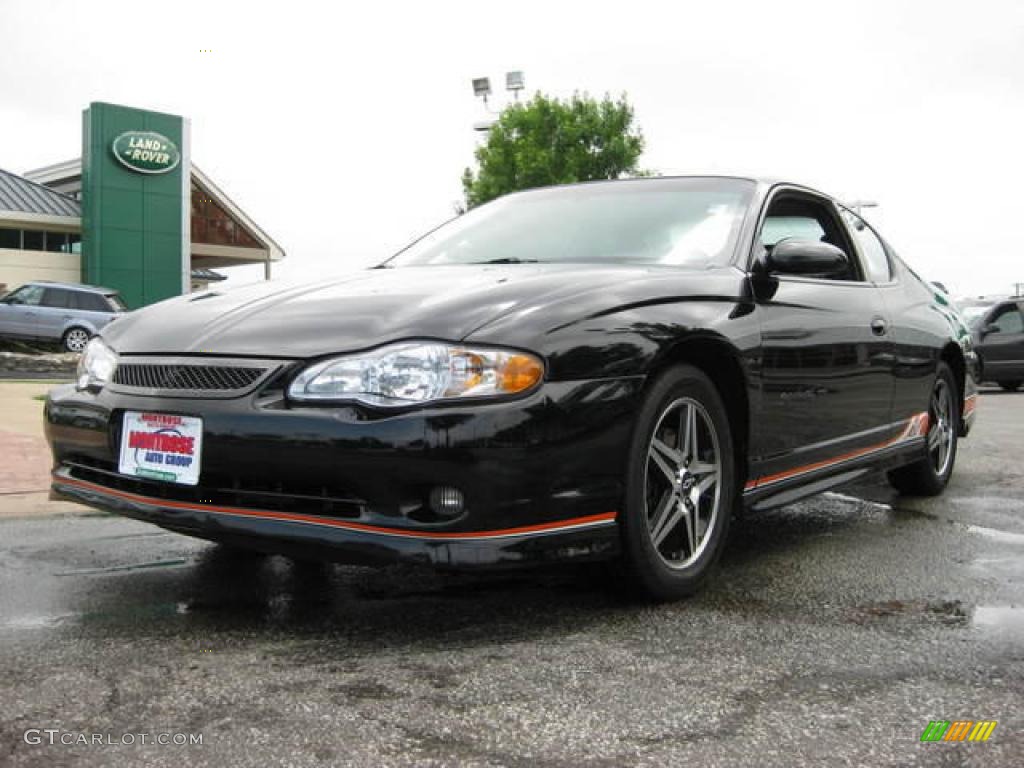 2005 Monte Carlo Supercharged SS Tony Stewart Signature Series - Black / Ebony photo #1