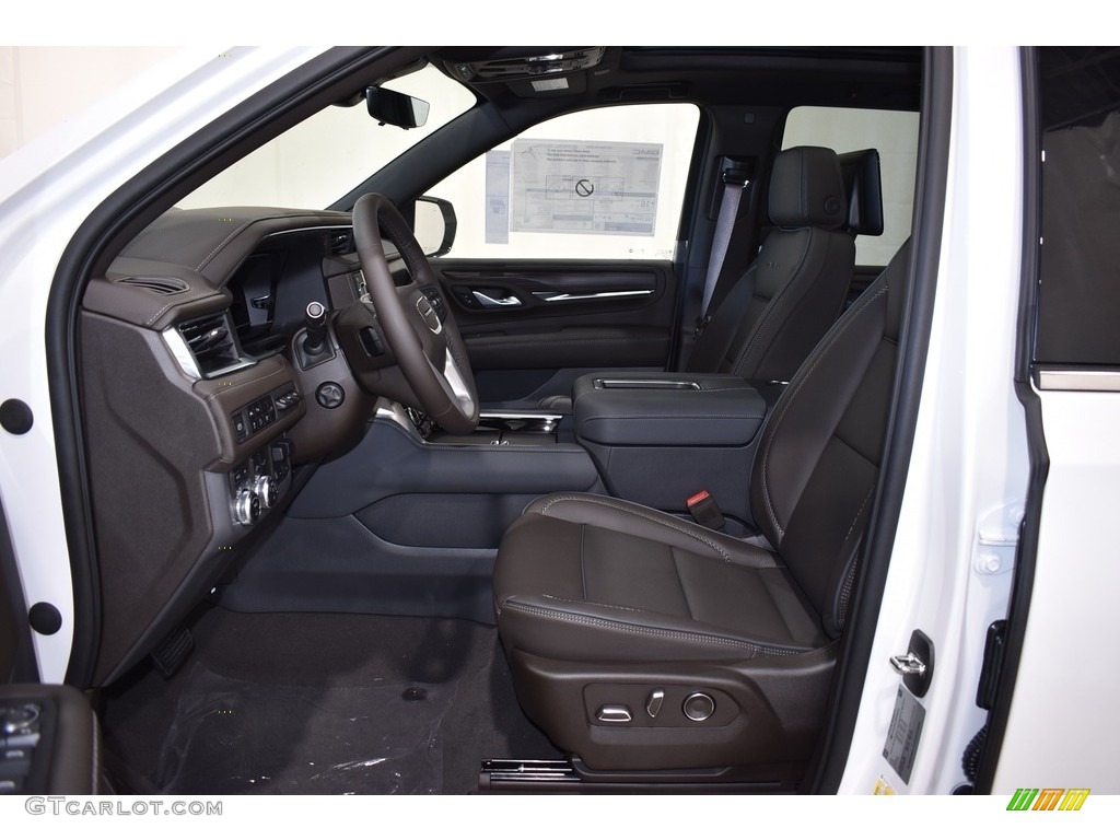 Very Dark Ash Gray/Dark Walnut Interior 2022 GMC Yukon Denali 4WD Photo #143136690