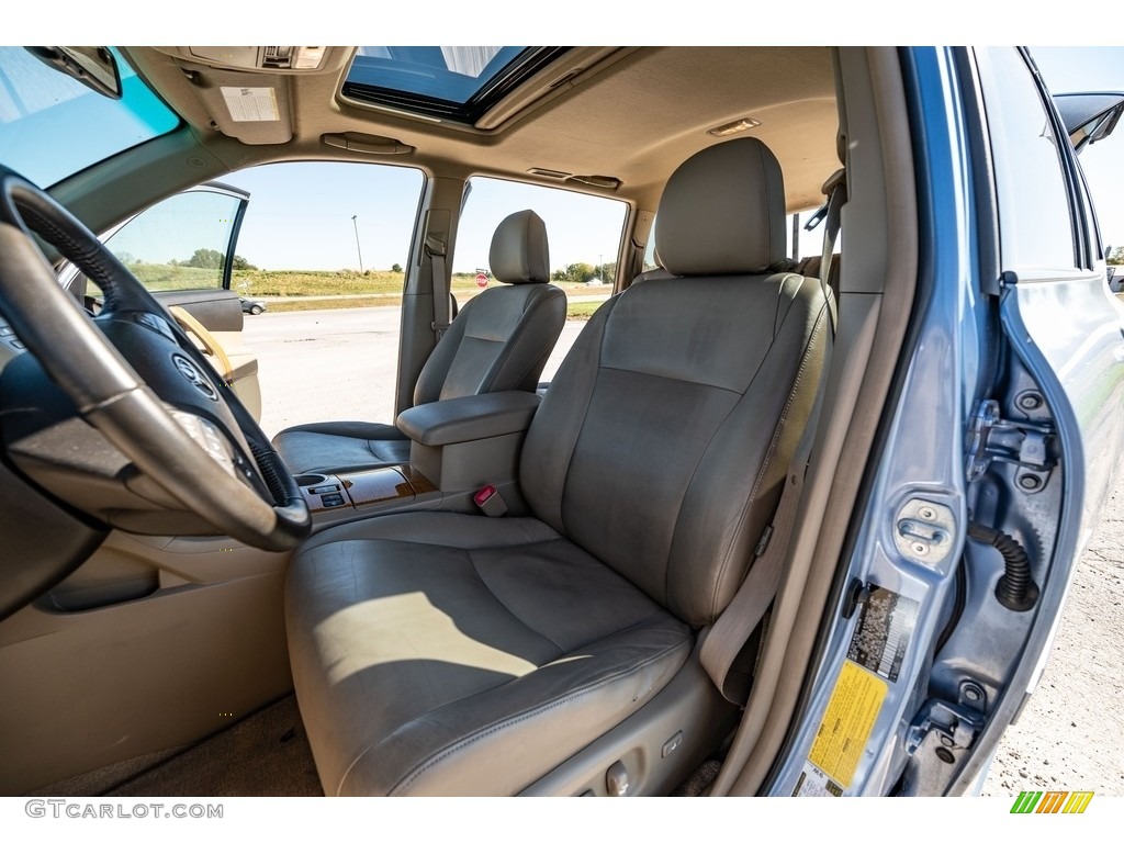 2009 Highlander Hybrid Limited 4WD - Wave Line Pearl / Sand Beige photo #18