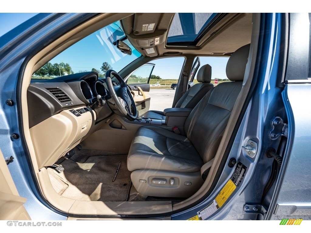 2009 Highlander Hybrid Limited 4WD - Wave Line Pearl / Sand Beige photo #19