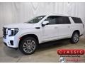 White Frost Tricoat 2021 GMC Yukon XL SLT 4WD