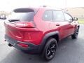 2015 Deep Cherry Red Crystal Pearl Jeep Cherokee Trailhawk 4x4  photo #4