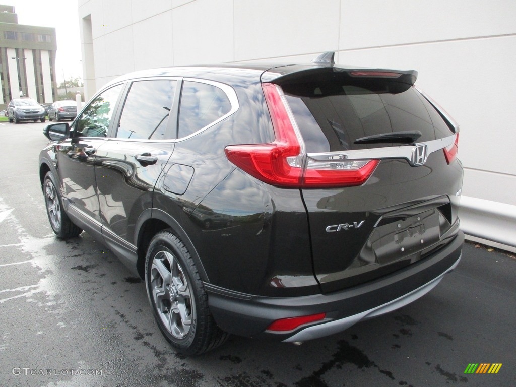 2017 CR-V EX AWD - Dark Olive Metallic / Black photo #3